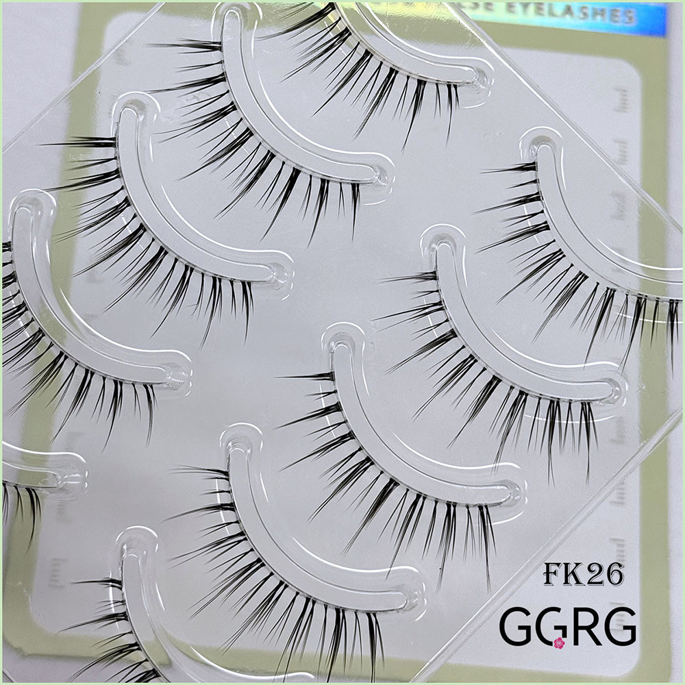 Natural Fairy Cross Long 5 Pairs False Eyelashes Manga Lash Extension ...