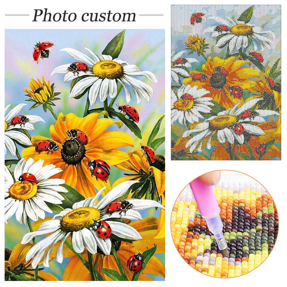 5D DIY Full Square Drill Diamond Painting Kit Home Decor Art 45x45cm ...