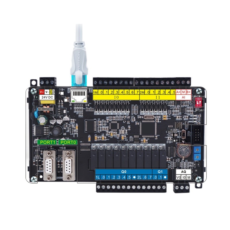 Industrial Shell domestic PLC controller compatible with Siemens S7-200 ...