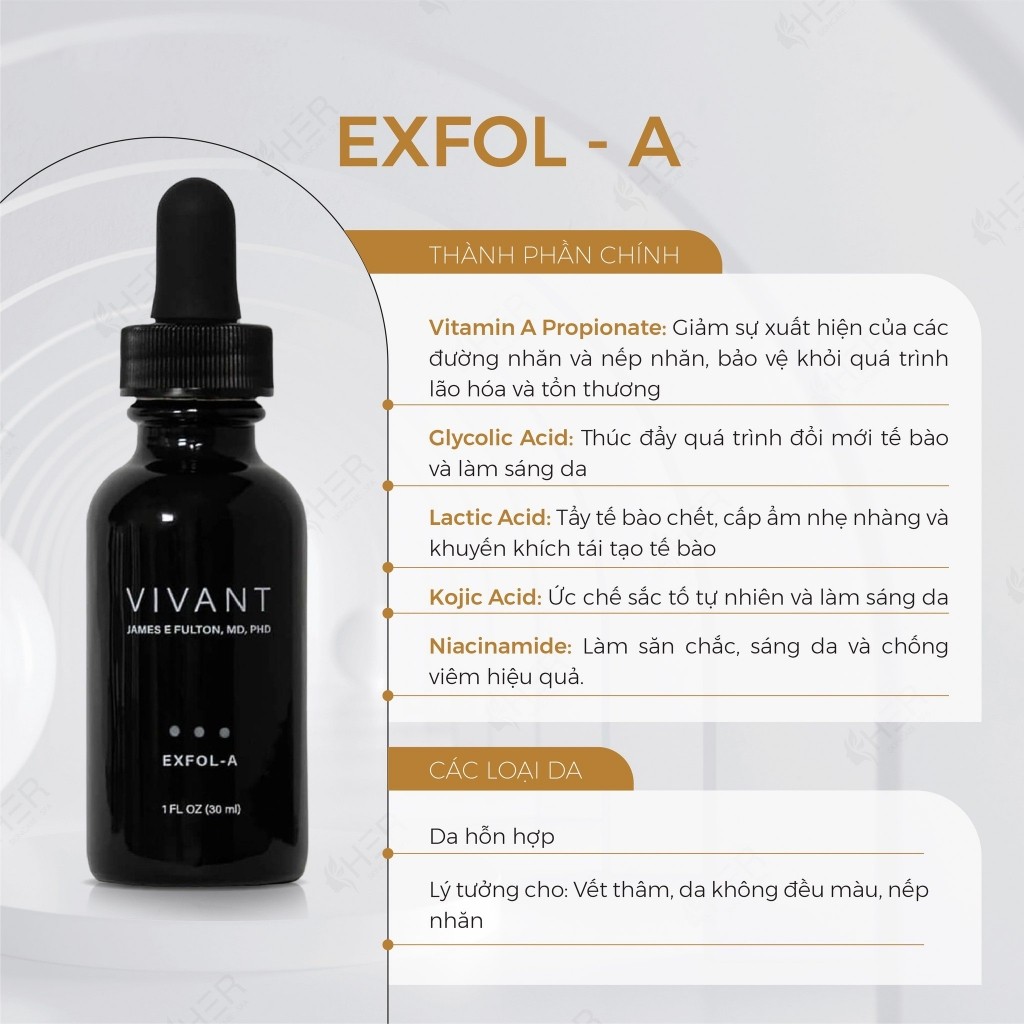 Vivant Skincare Exfol-A Serum reduces wrinkles, acne scars and ...