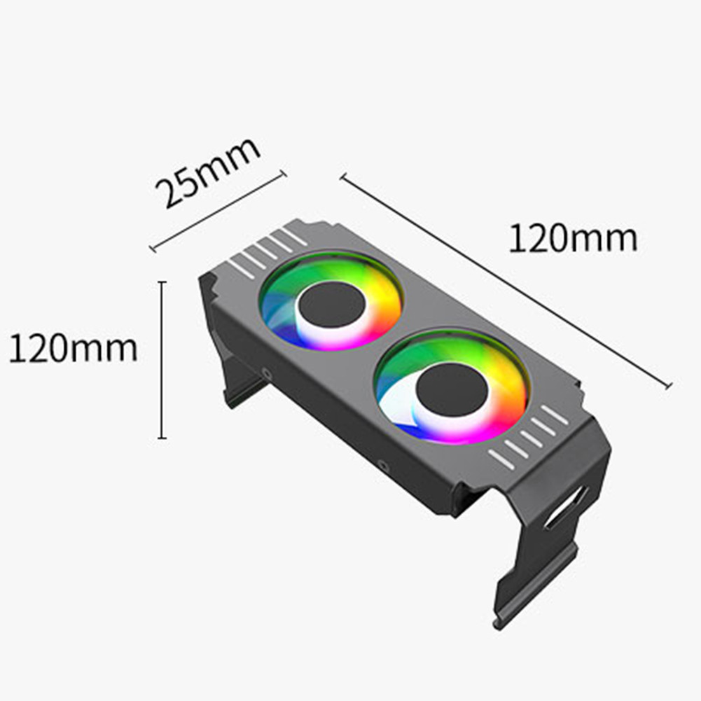 Replacement CPU & GPU Cooling Fan For HP OMEN 17 Laptop | 9.6W, 12V, Part #M57139-001