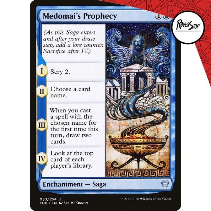 Magic The Gathering Card : Medomai's Prophecy | Shopee Philippines