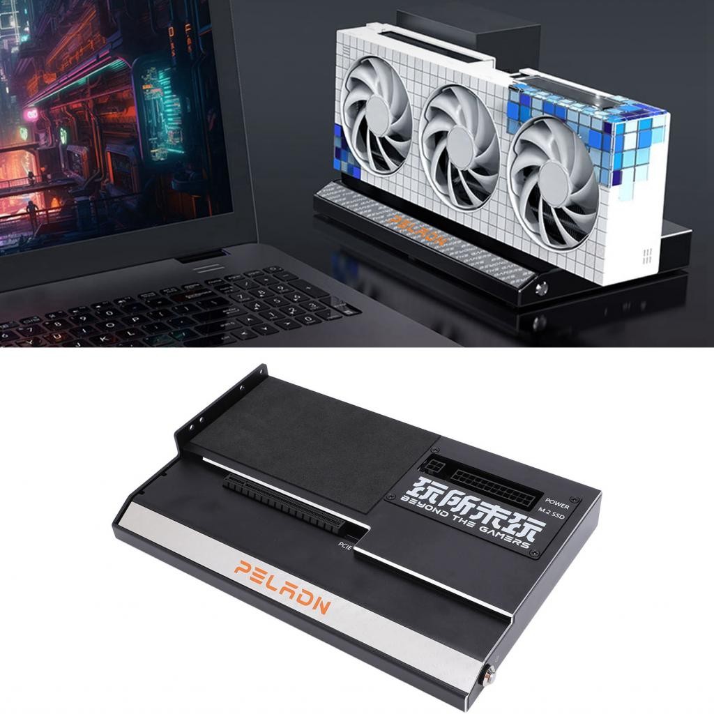 Bamaxis External GPU Dock Station Aluminum Alloy Enclosure for