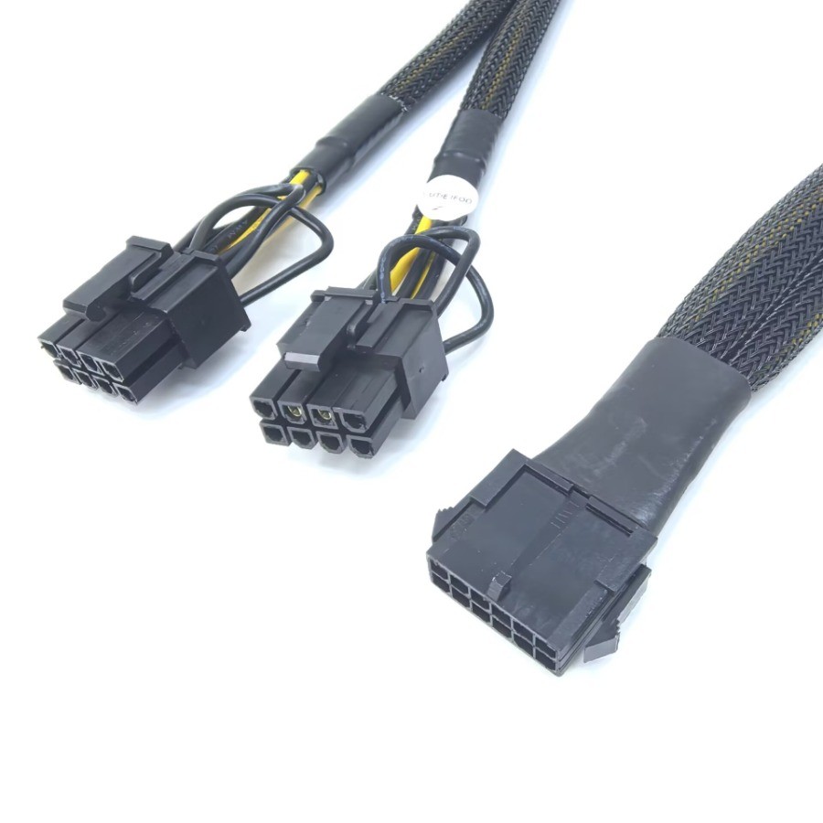 12VHPWR ATX 3.0 12+4 12Pin 16P To 2-Port Standard 8Pin PCI Express PCI ...