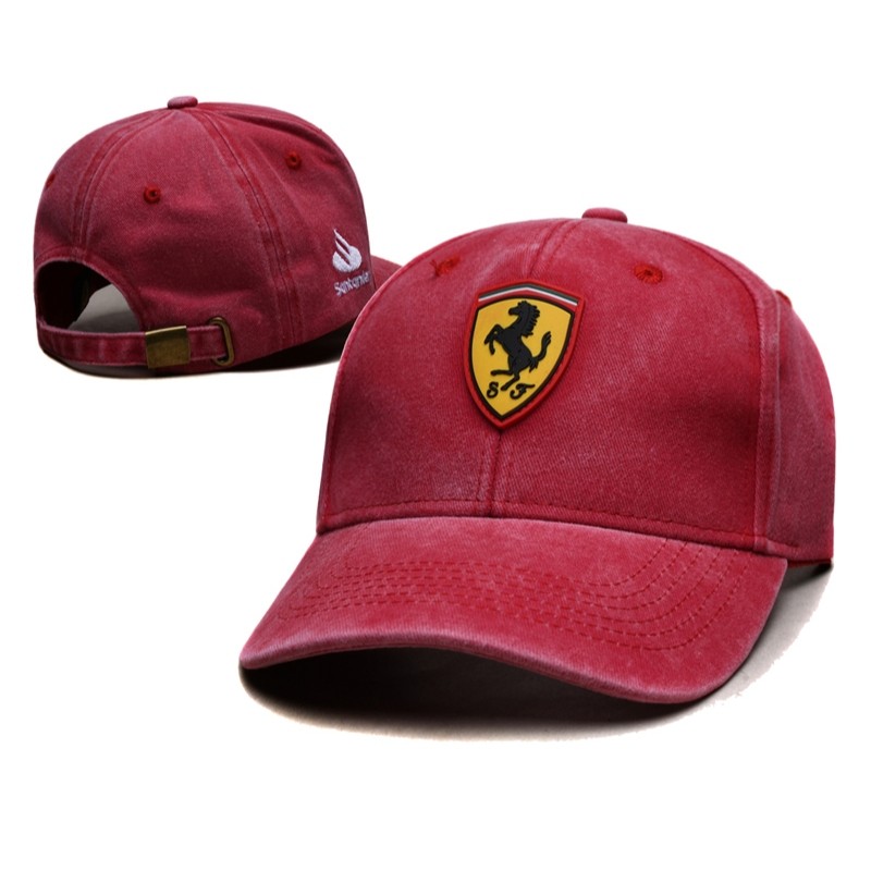 Retro Ferrari Baseball Cap Men Women F1 Team Racing Motorsport Hat ...