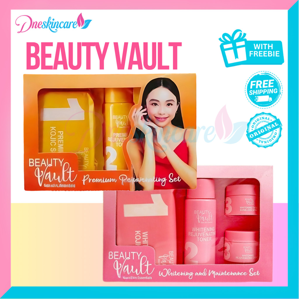 BEAUTY VAULT Premium Rejuvenating Set Maintenance Whitening Glass Skin ...