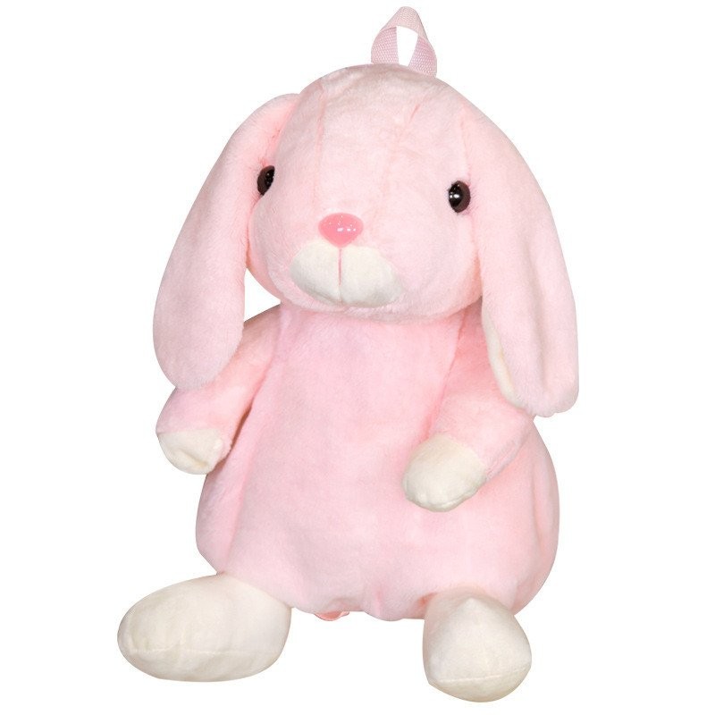 Lop-Eared Rabbit Backpack Plush Toy Pink Girl Gift Doll Stuffed Toy ...