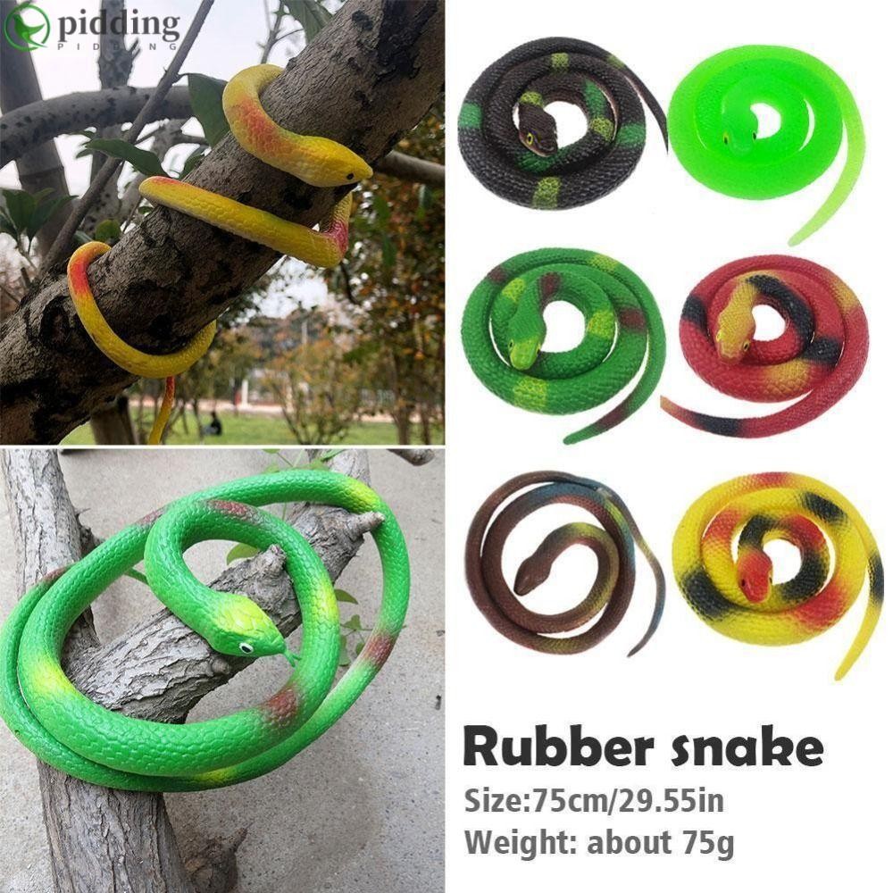 PIDDING Fake Snake, Realistic Tricky Prop Bionic Snake, Novelty ...