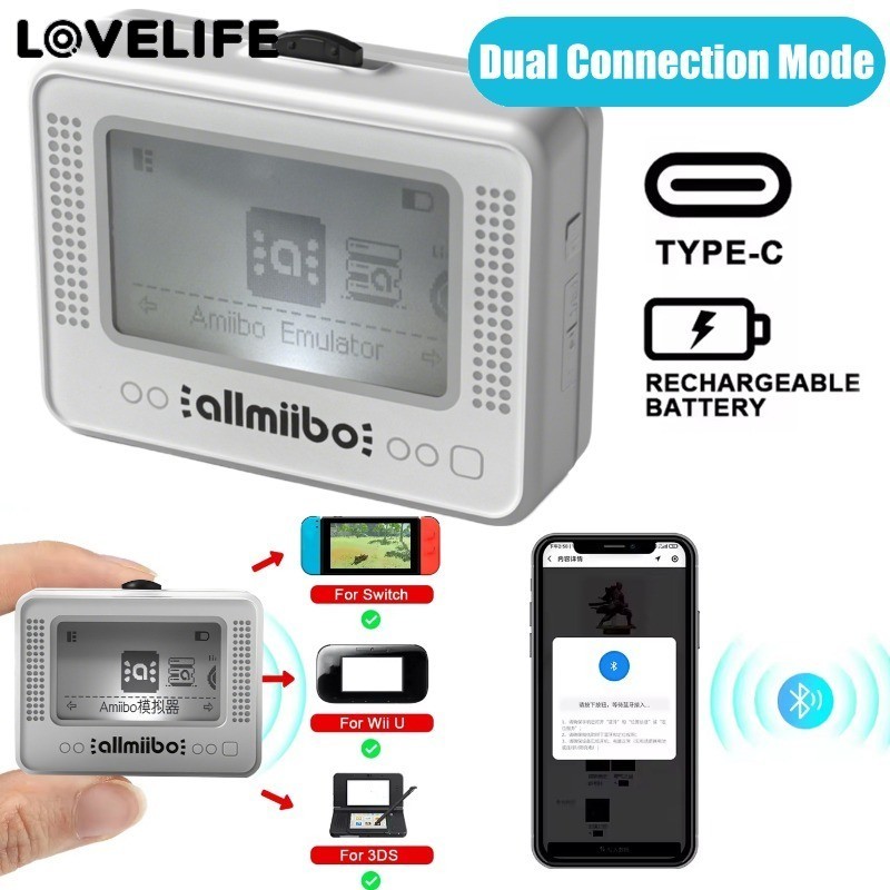 Allmiibo NFC Emulator – Amiibo Simulator Mit Blue Produktbild-Vorschau 3