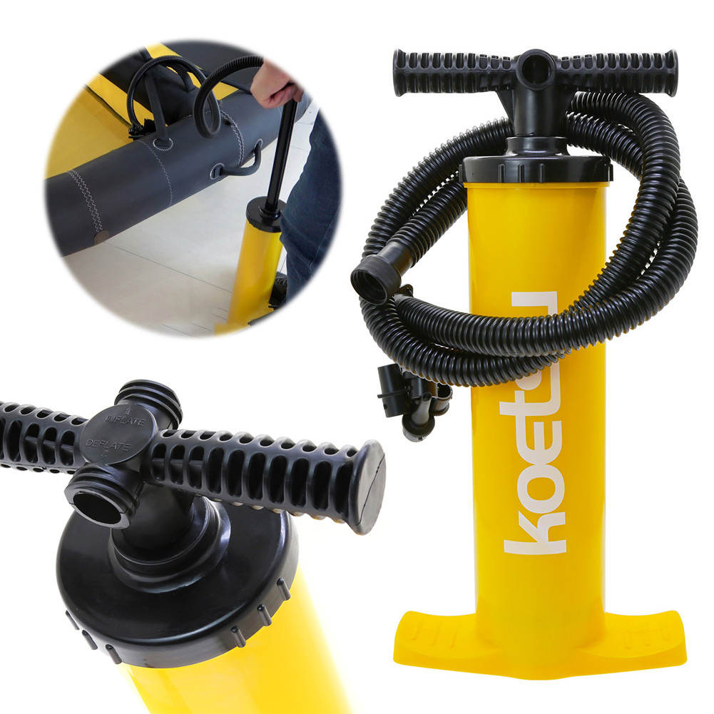 4L Kayak Air Pump Double Action Inflation Pump Portable Hand Pump ...