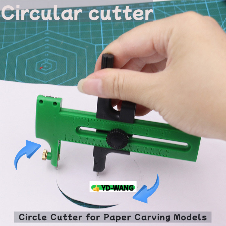 Compact Rotary Circular Cutter Rotary Compass Cutter Design Craft Tool ...