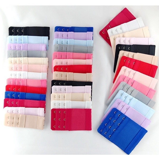 Bra Extender 2/3/4 Hooks 3 Rows Underwear Extender Bra Extension Buckle ...