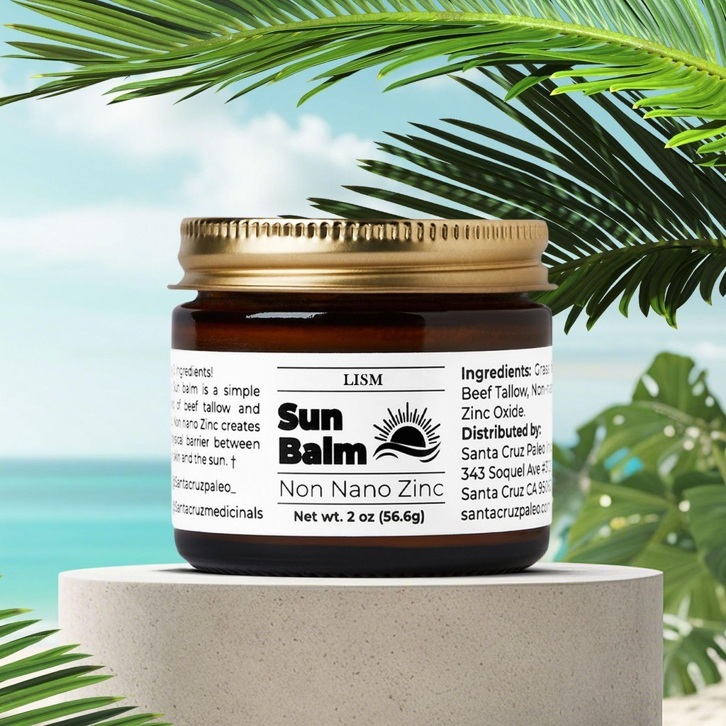 Paleo Beef Tallow And Sun Balm Non Nano Balm For Face And Body Long ...