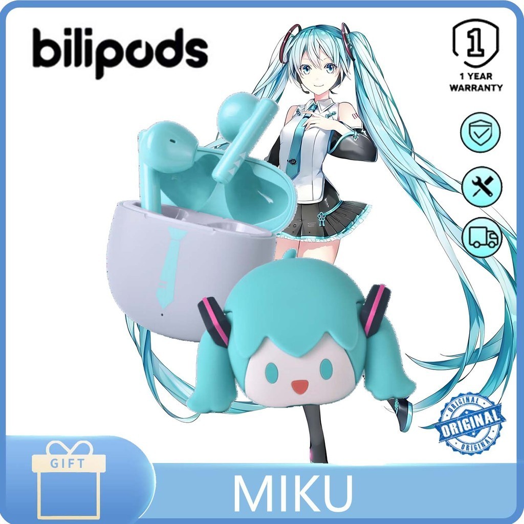 Audífonos Inalámbricos Bluetooth Hatsune Miku Hifi | Cuotas sin interés