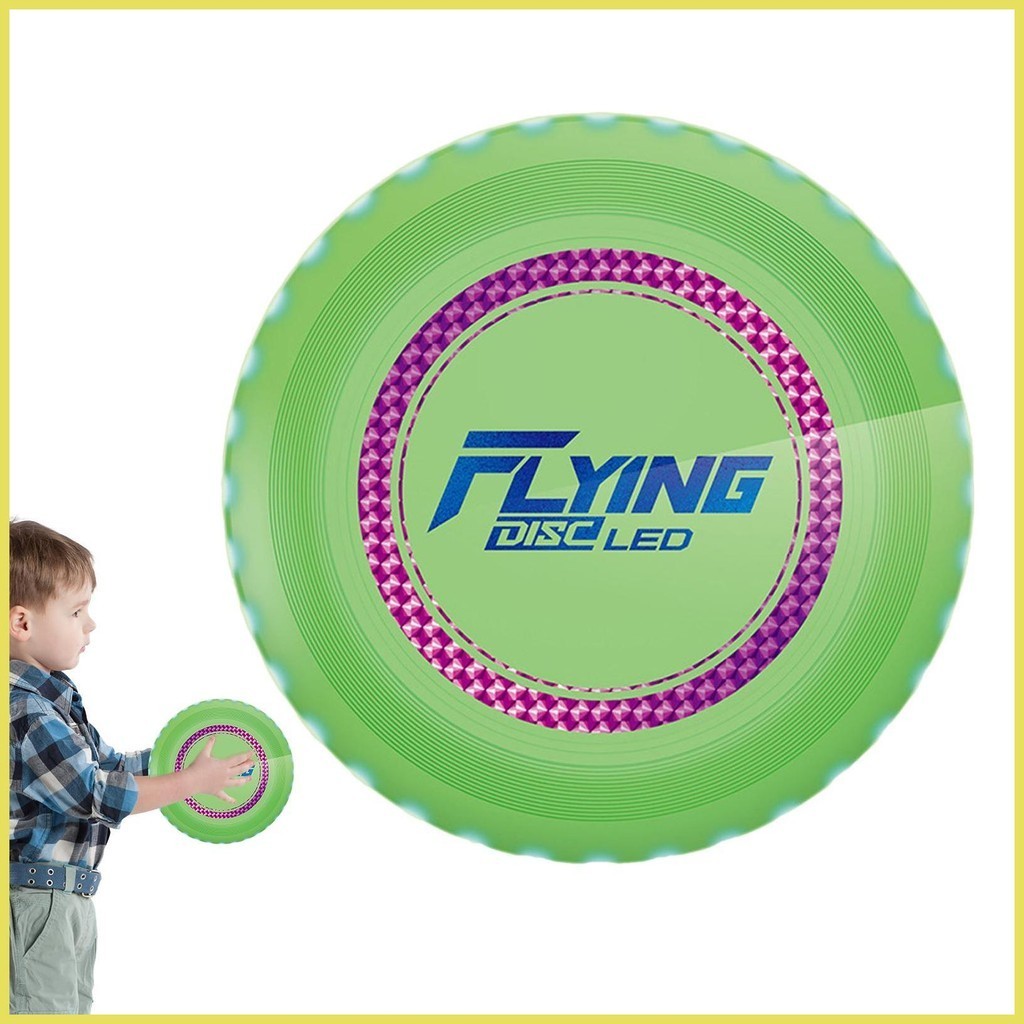 Light Up Flying Disc Toy Lighted Flying Disc For Kids Ultra-soft Edge ...