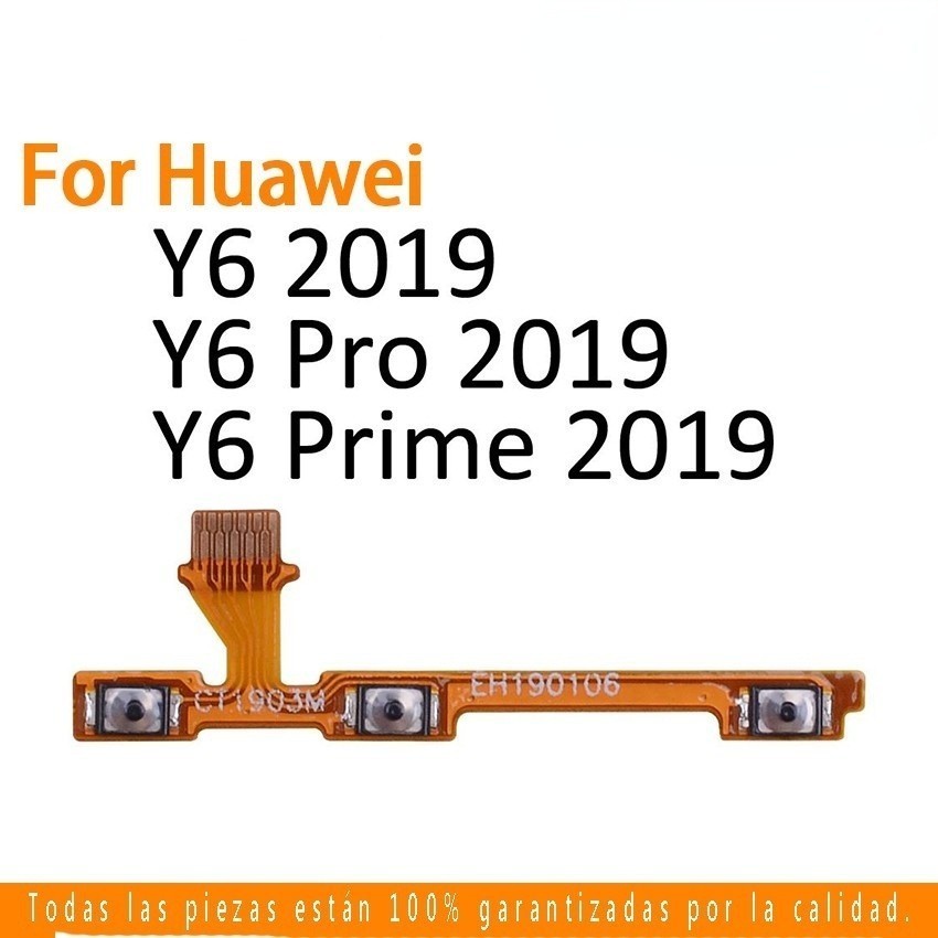 New For Huawei Y6 Pro 2019 Y6 Prime 2019 Power on / off Switch Button ...