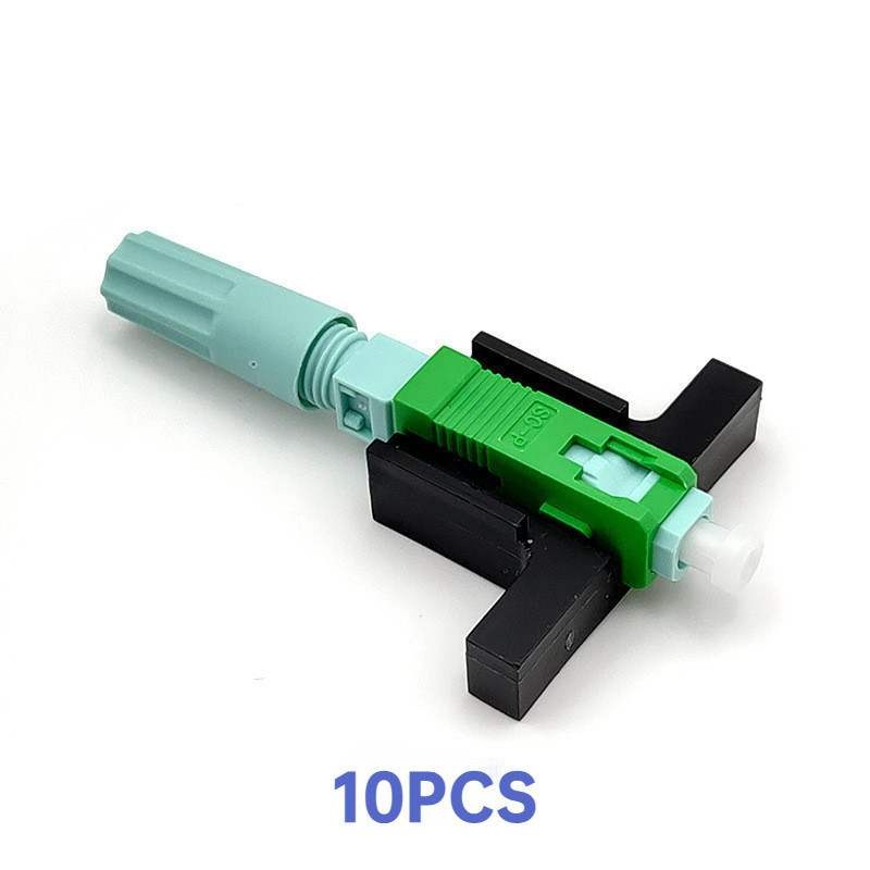 10pcs SC UPC/SC APC embedded fiber optic cable cold splicer Ceramic ...