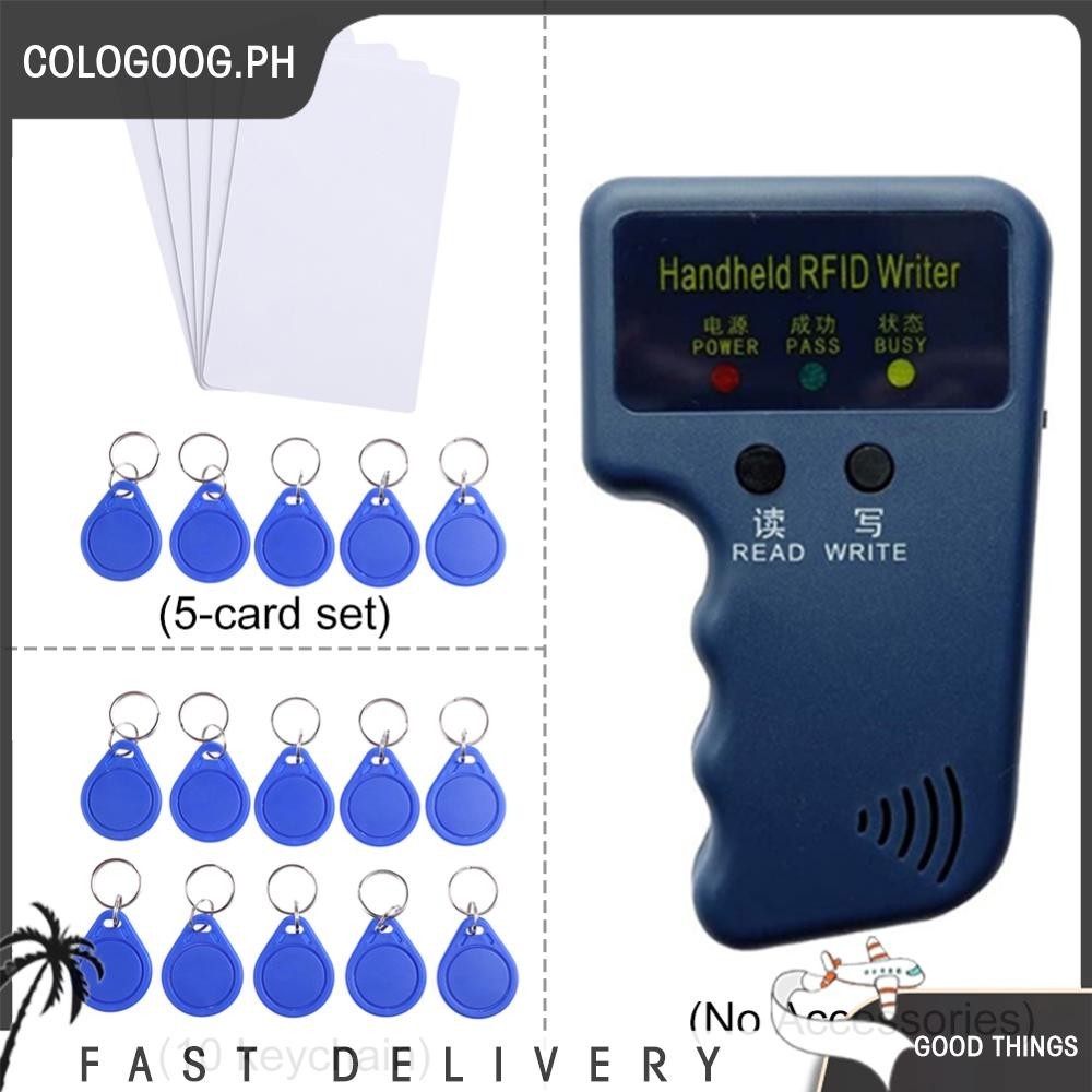 Handheld 125KHz RFID Copier ID Reader Writer Programmer Card Duplicator ...