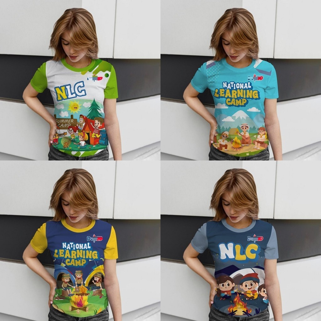 Deped Matatag Pattern 3D Printing Women's TShirt Friday National Study ...
