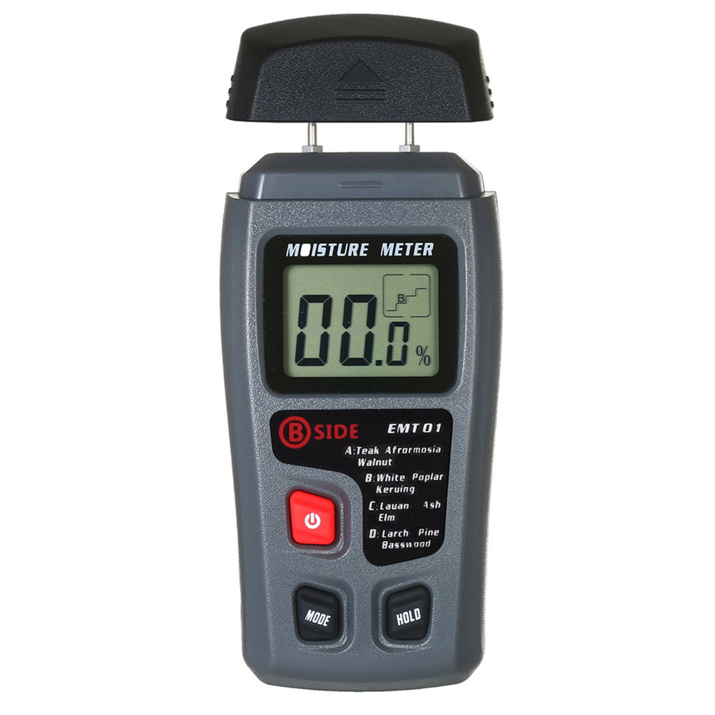 Wood Moisture Test Moisture Meter 4 Modes Portable Hygrometer Pin Type ...