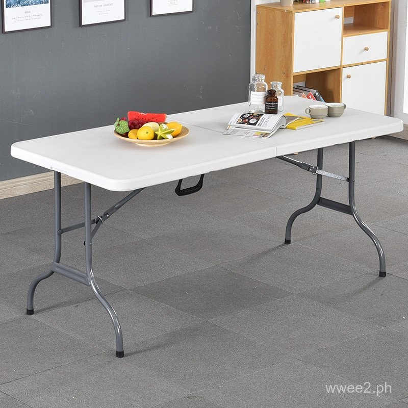 Folding Table Outdoor Long Table Simple Strip Office Table Portable ...
