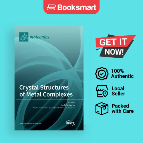 Crystal Structures Of Metal Complexes - Hardback - English ...