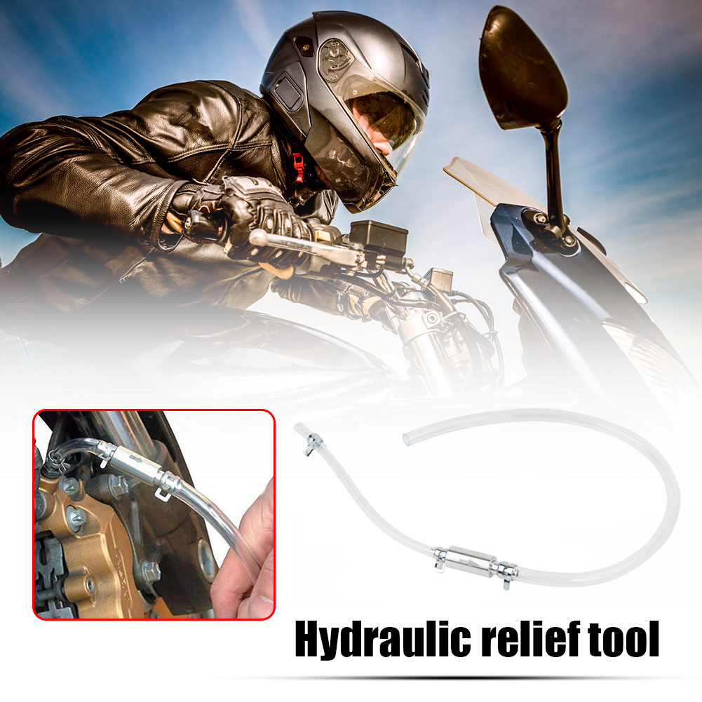 Iodool 【High Quality】 Hydraulic Clutch Brake Bleeder Hose One Way Valve