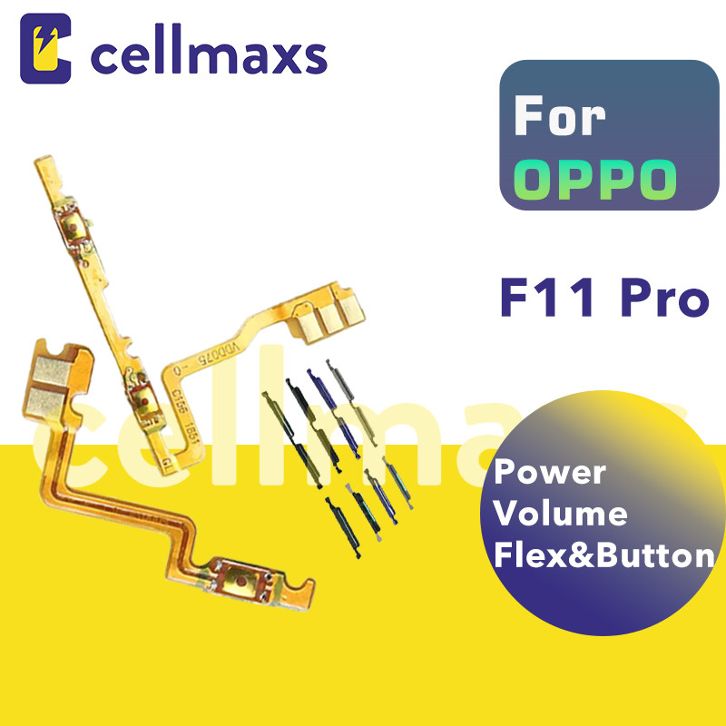 For OPPO F11 Pro Power On Off Volume Flex Button CPH1969 CPH1987 ...