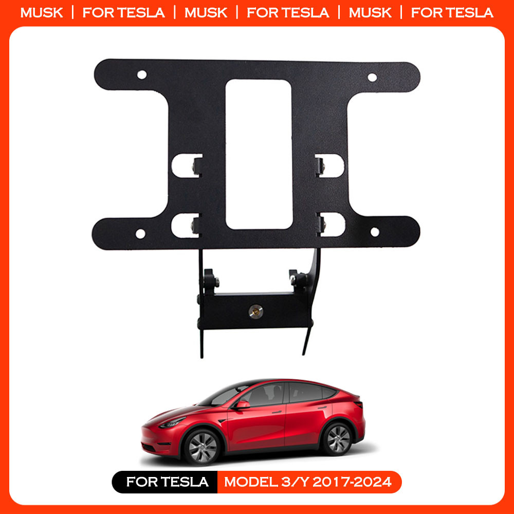 Front License Plate Frame for Tesla Model 3 Y 20172024 Metal Anti