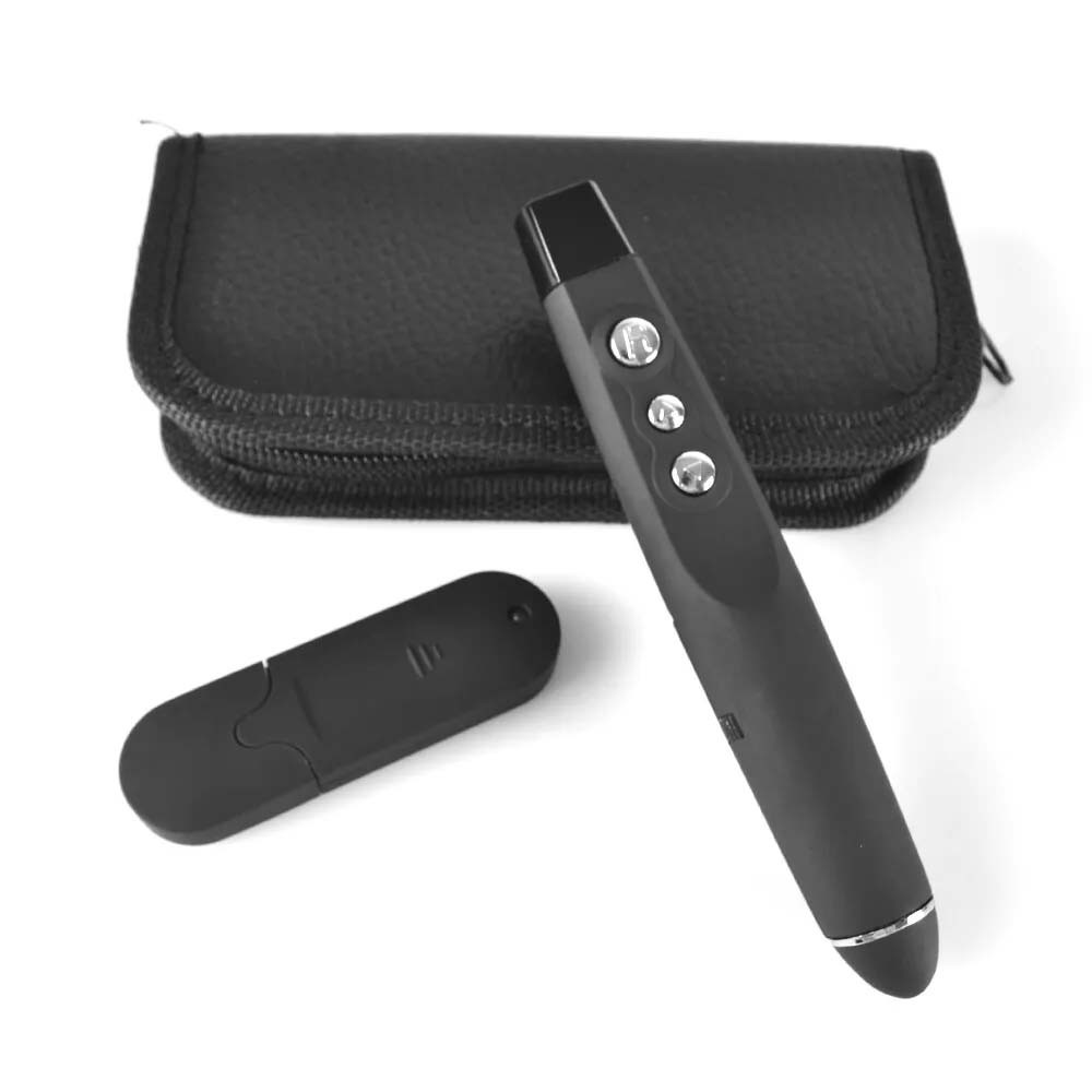 Wireless Laser Presentation Pointer Flip Pen PPT Slide USB Presenter