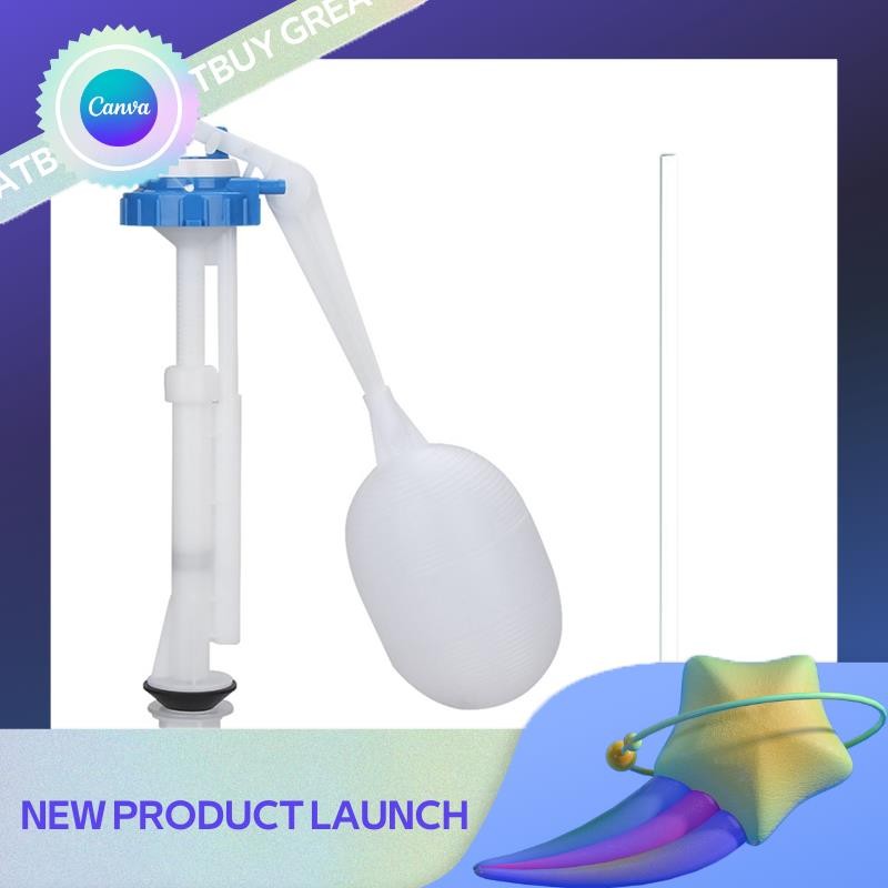 greatbuy Adjustable Old Type Toilet Tank Balls with Inlet Valve G1/2