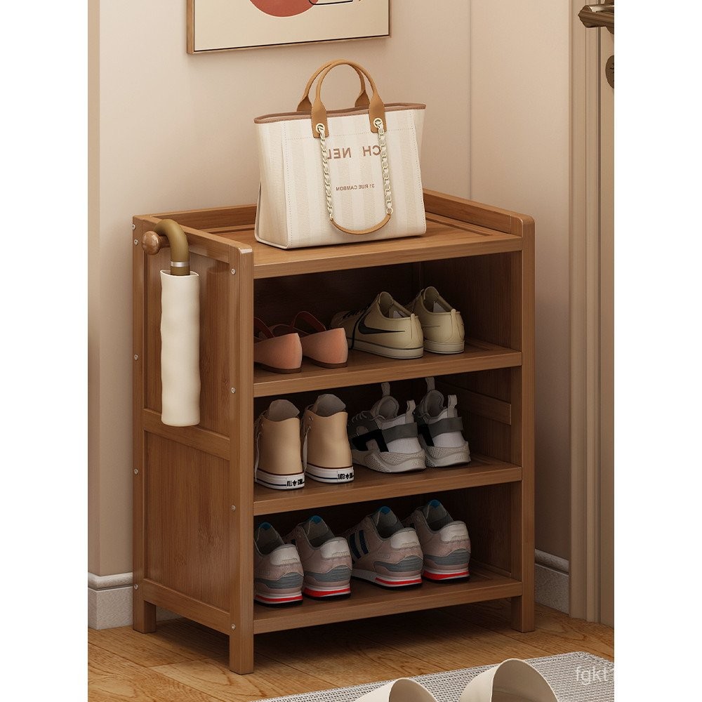 Children's Shoe Storage Small Shoe Rack Home Entrance Shoe Simple Solid ...