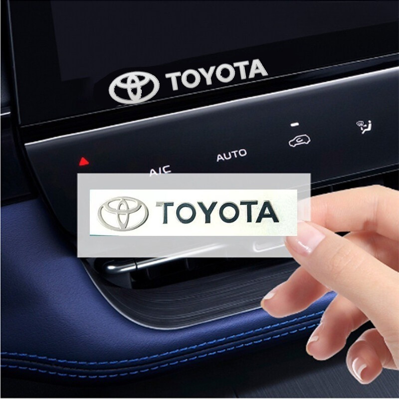 Metal Sticker Waterproof Toyota Logo Pattern for Toyota Vios Crown ...