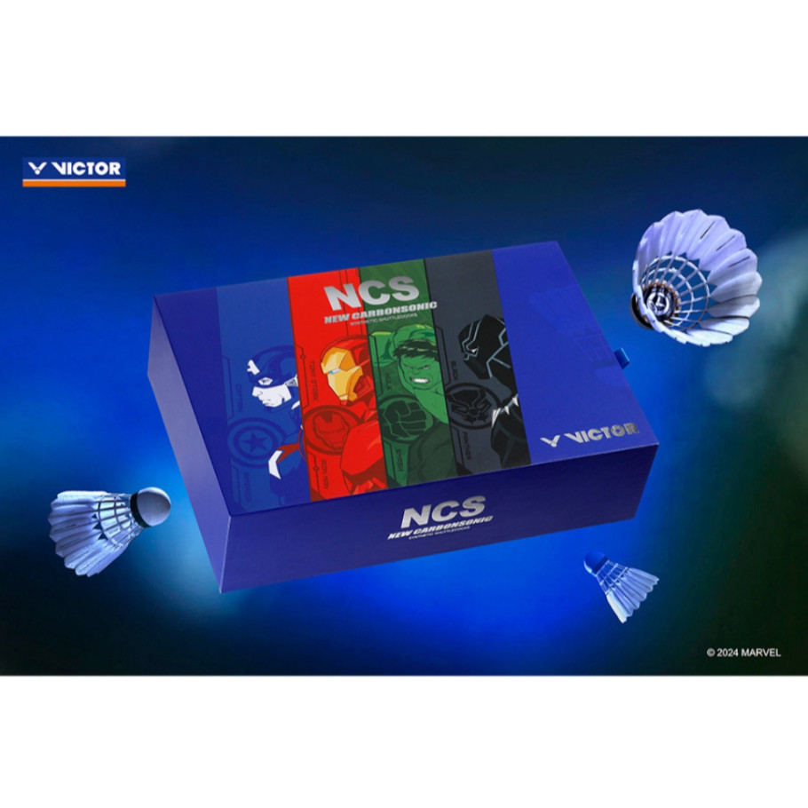 VICTOR x AVENGERS Limited NCS Set Shuttlecock NCS-AVENGERS | Shopee ...