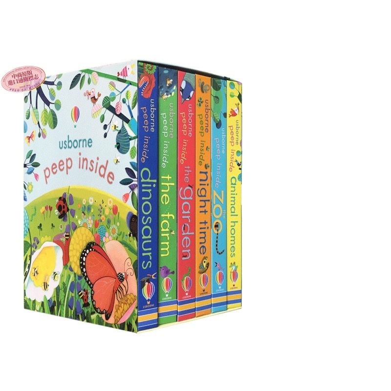 The original English picture book Usborne Peep Inside secretly looked ...