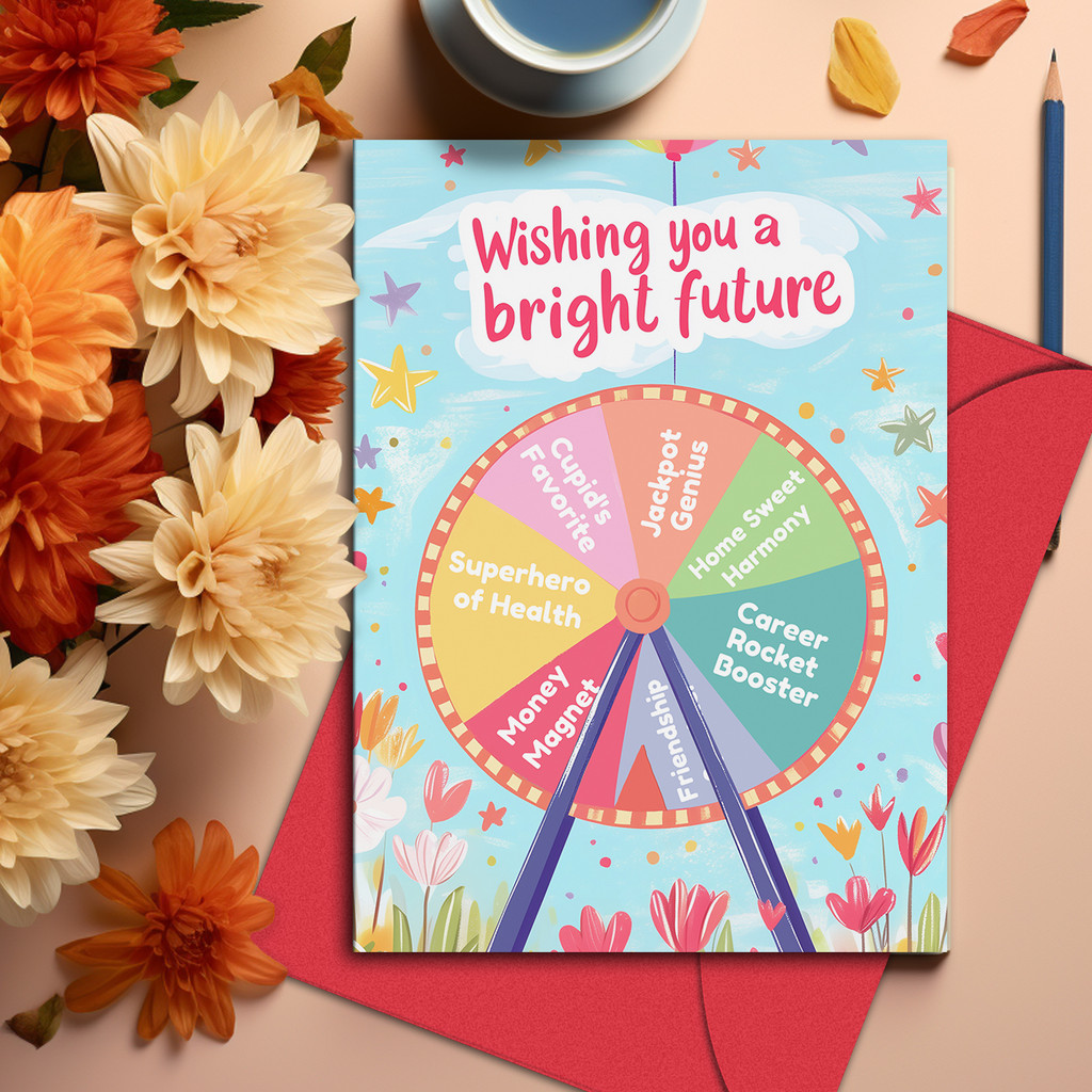 A4 Size Big Farewell Wishes Retirement Birthday Graduate Greeting Card