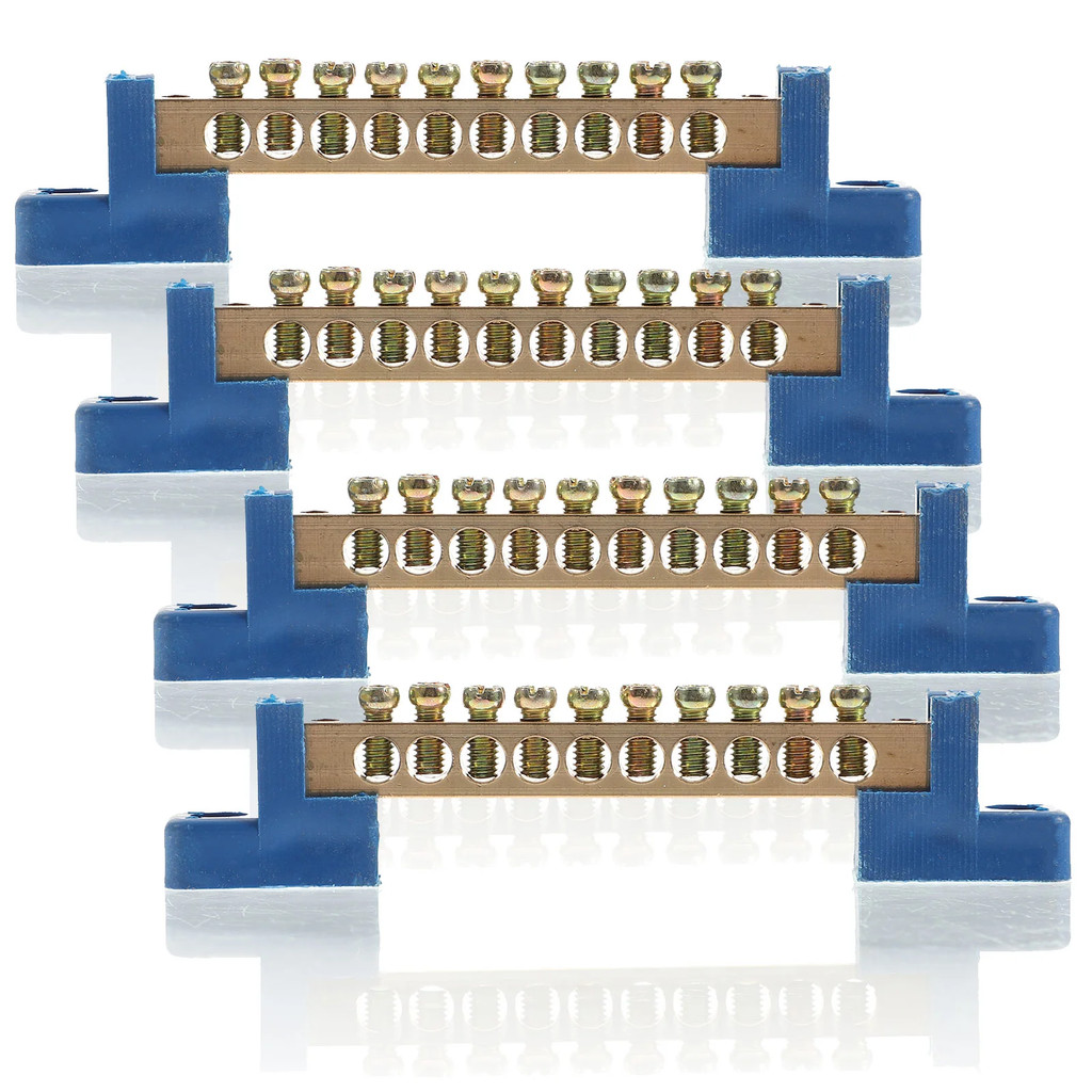 nxpCopper Terminal Block Connector Bar Car Strips Distribution Ground