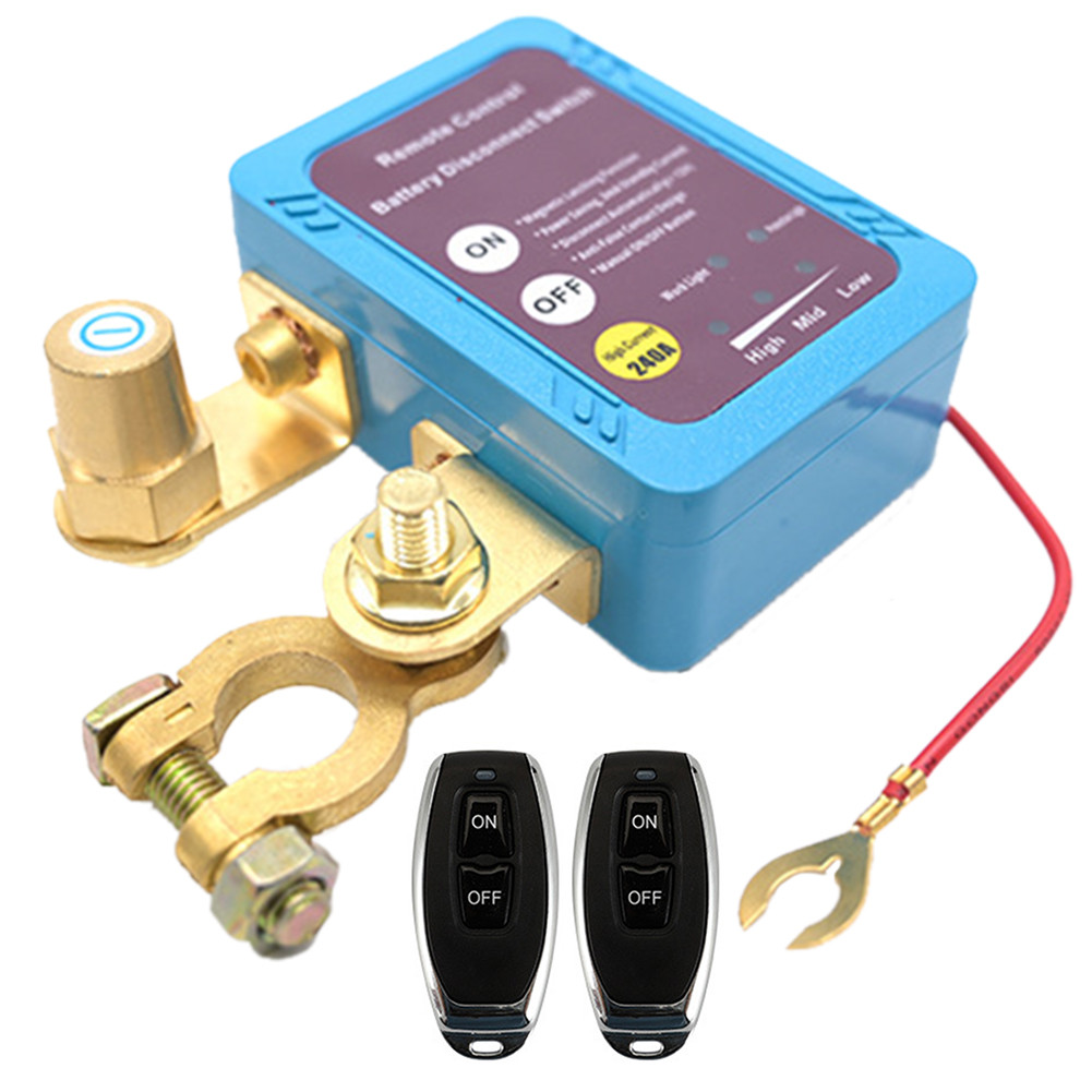 Remote Battery Disconnect Switch 12V 240A Remote Control Switch Leakage ...