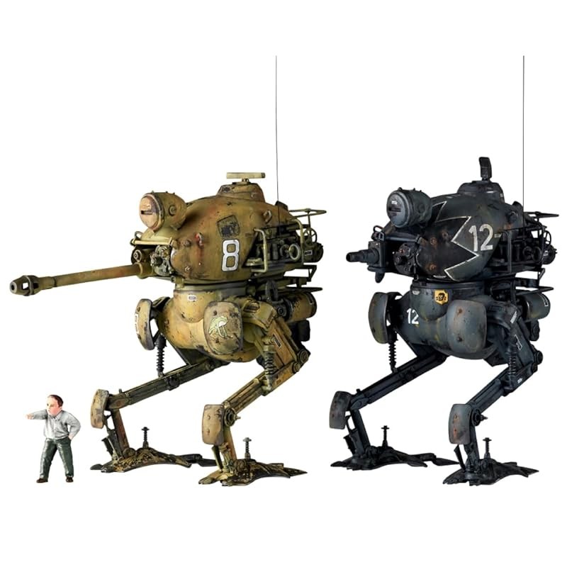 KAIYODO Artpla AP047 Maschinen Krieger Sturm Kafer & Pamela Amzel - Kit Modellistico In Plastica 1:35 Non Verniciato