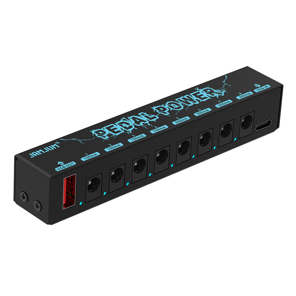 [fasydeal.ph] Guitar Pedal Power Supply 8 Isolated DC Output Lower