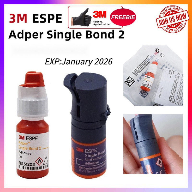 3M 8th Generation universal adhesive Dental bonding material Light Cure