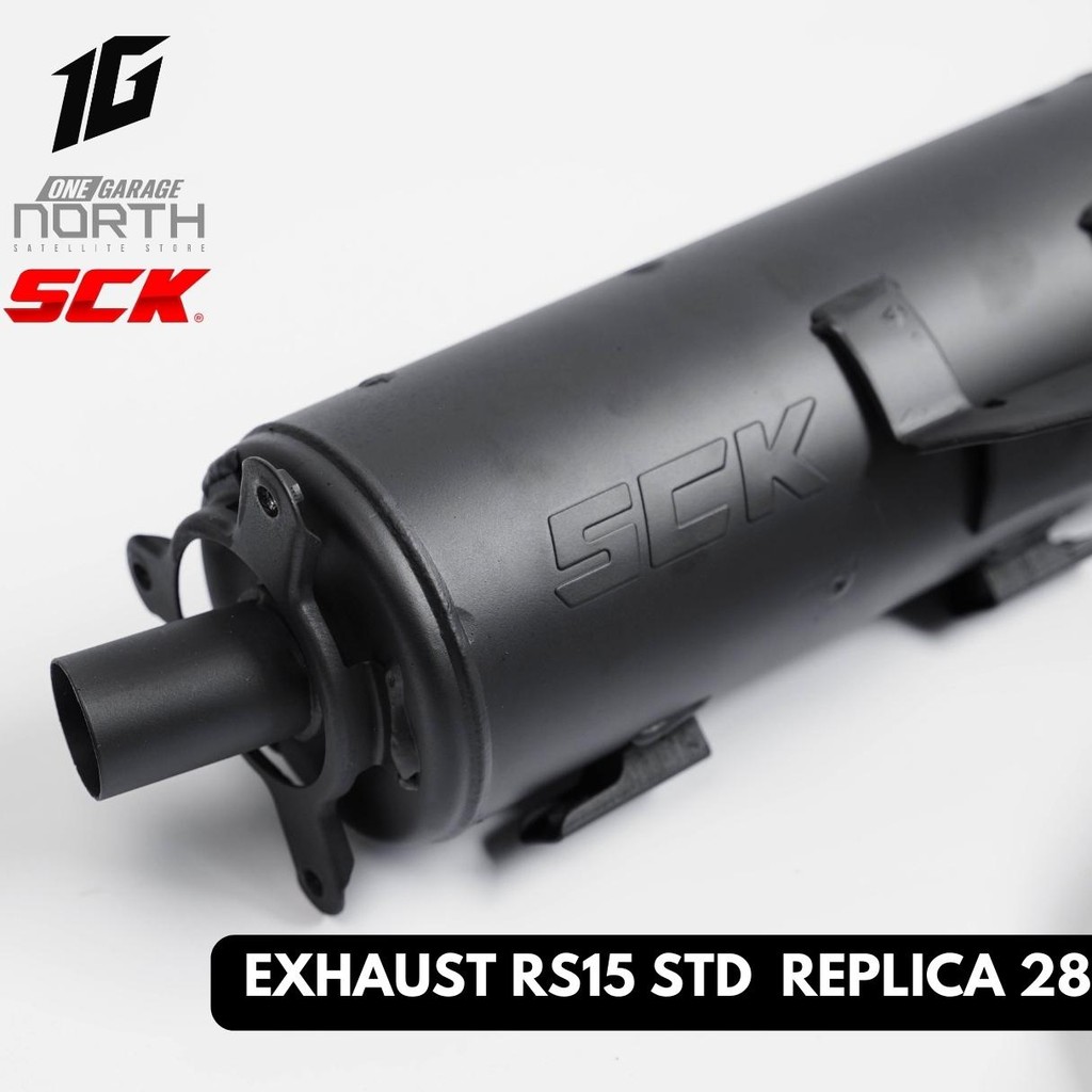 SCK Racing EXHAUST STD REPLICA 28mm RS150/WINNERX | Shopee Philippines