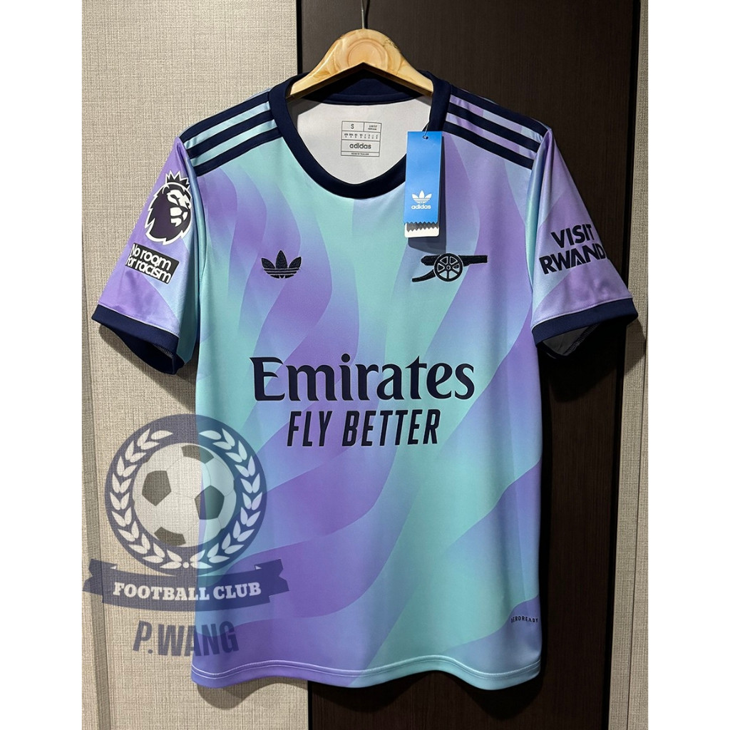 New！！ Arsenal Third Shirt Visit 3A Fan Level 2024/25 Fluffashion EPL ...