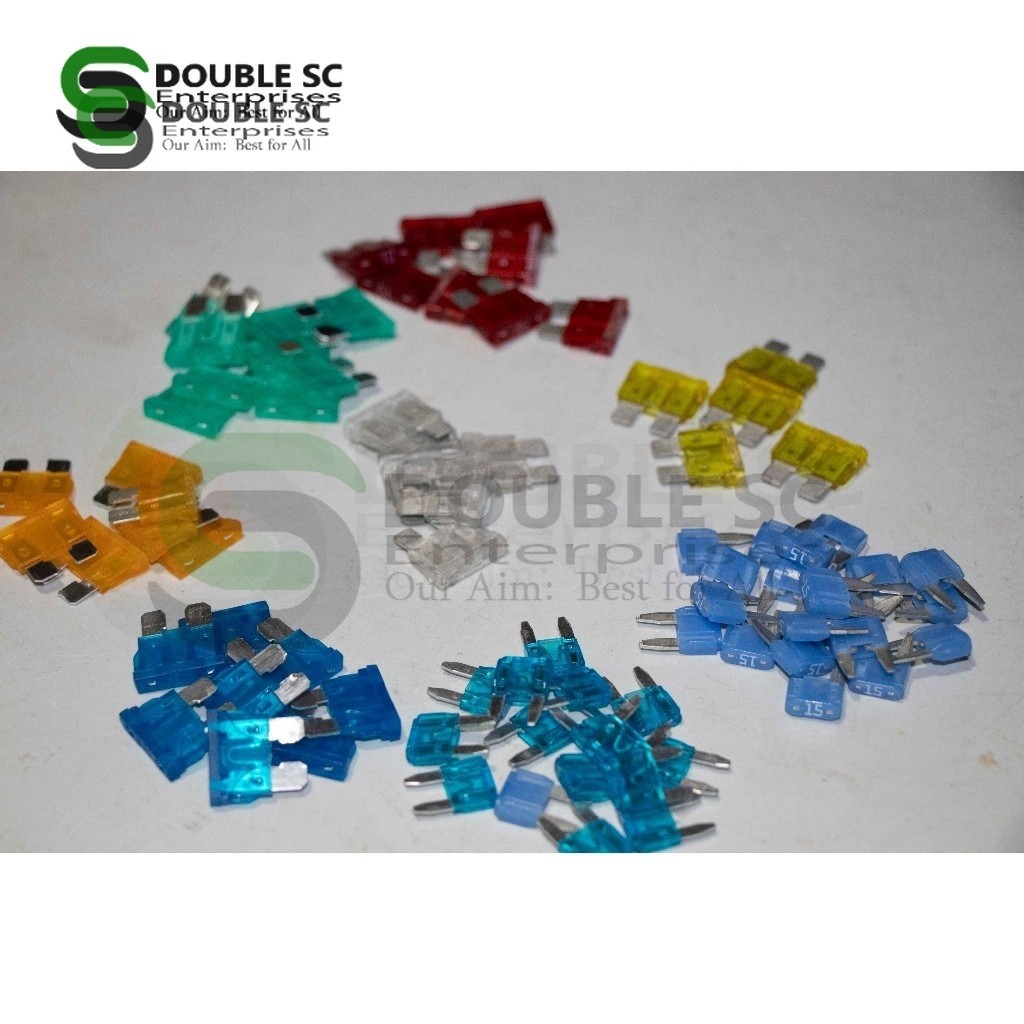 Standard Fuse for Motorcycle and Automotive 5A, 10A, 15A, 20A, 25A, 30A