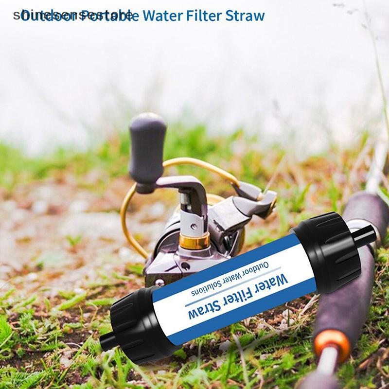 【Shines】 Outdoor Mini Water Filter Straw Water Purification For