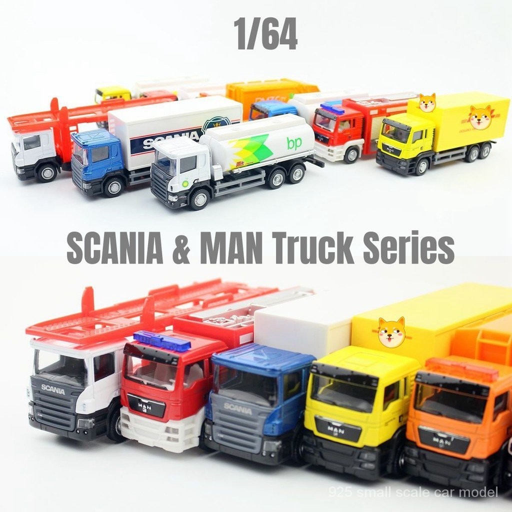 Yufeng Ma Ke164Model Scania Mann Engineering Vehicle Container Truck