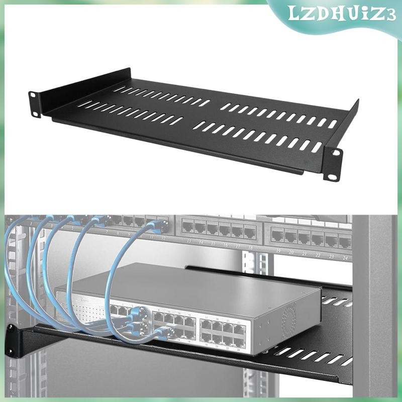 [lzdhuiz3] 1U Rack Shelf 1U Server Rack Shelf Network Rack 10inch Deep ...