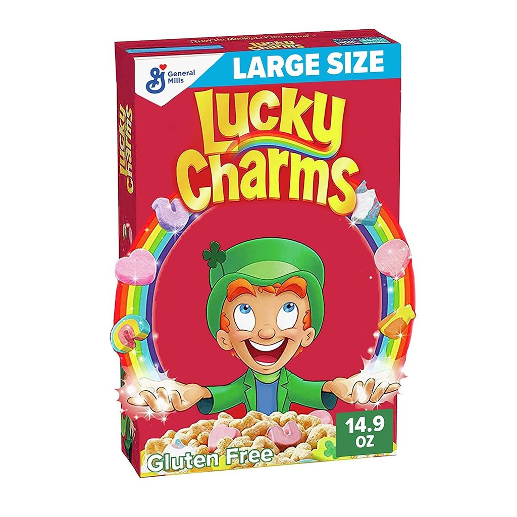 Lucky Charms Cereal Imported from the United States General Whole Grain