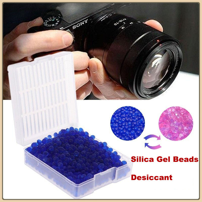 Reusable Silica Gel Beads Desiccant Moisture Absorber Humidity ...