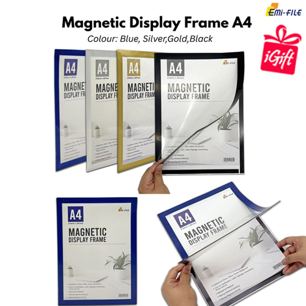 EMI Magnetic Display Frame A4 | Shopee Philippines